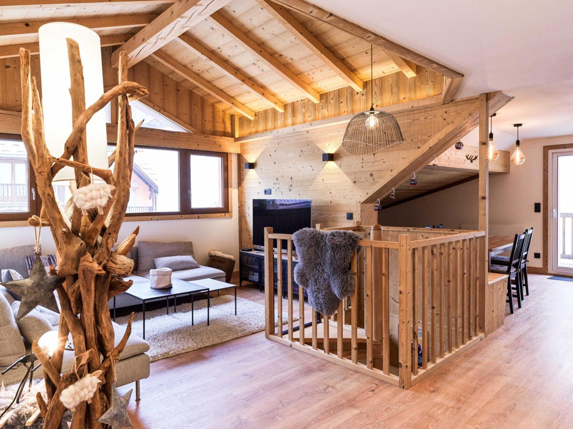 Le Chenaillet, Duplex Au Pied Des Pistes Et Spa Montgenevre Luaran gambar